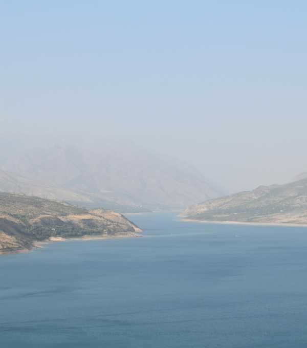 Hills near Charvak Lake