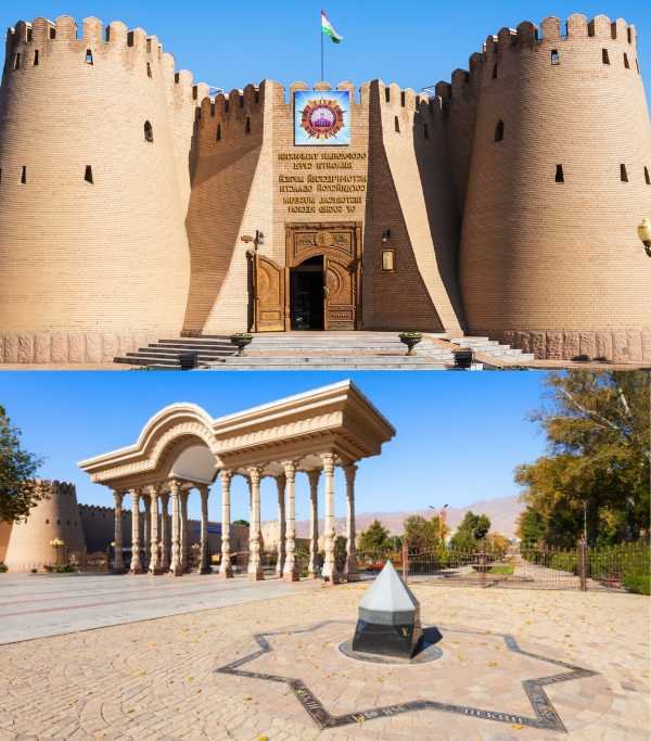 Khujand Fortress & Central Park Entrance