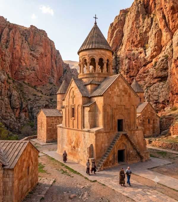 Noravank in the Amaghu Canyon