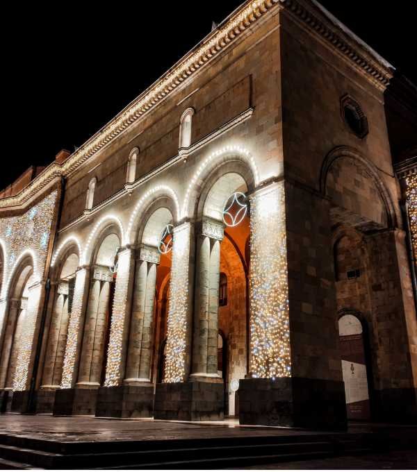 Republic Square at Night