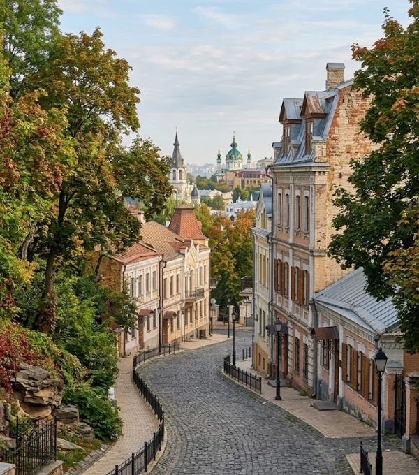 Ukraine Andriivskyi Descent