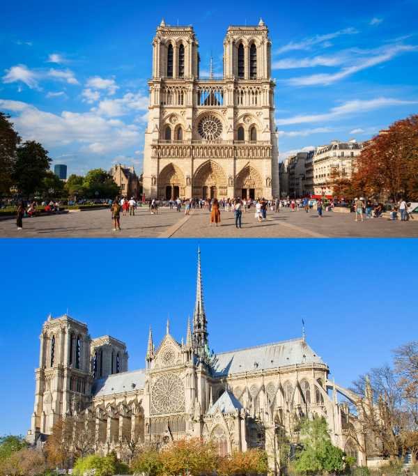 Notre-Dame Cathedral In Paris