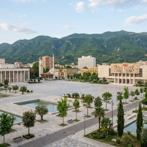 Skanderbeg Square, albania