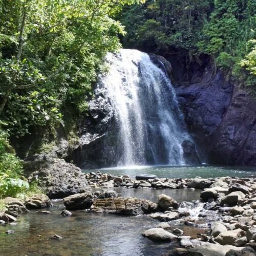 vuadomo waterfall